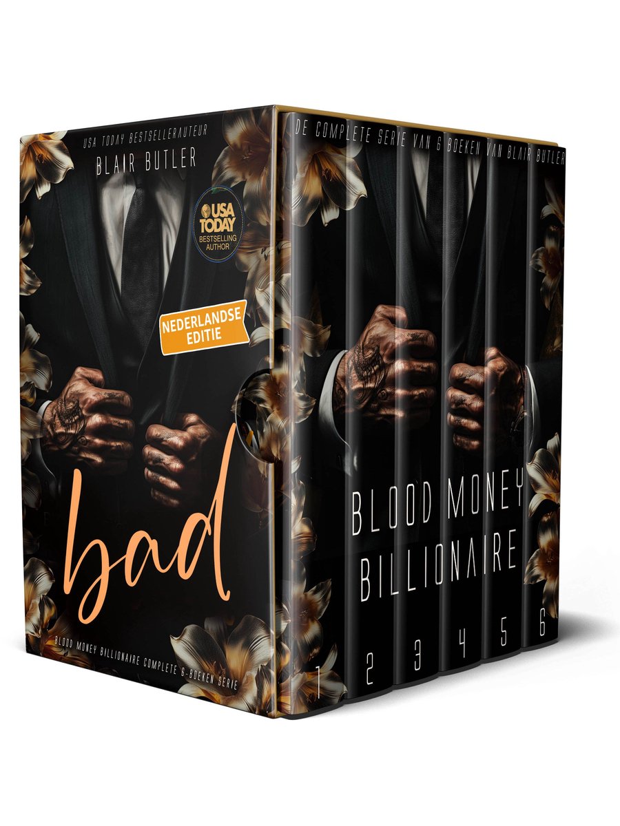Omslag van Blood Money Billionaire - Blood Money Billionaire Series, boxset van 6 boeken, een miljardair-maffia romance