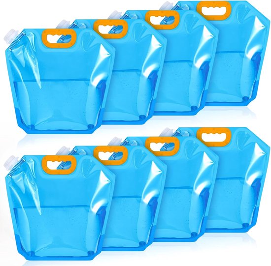 vidaXL Watertank op wielen 25 L blauw, watertank voor kamperen, watertanks voor op de camping, watertank, watertank voor caravans, opslag van water