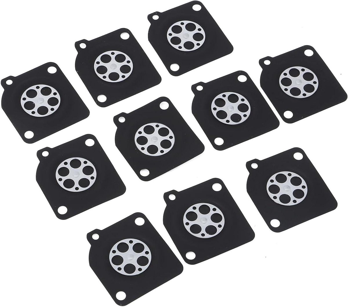 Allecto Plus - Membraan- en Pakkingset voor Carburateur Reparatie MS230 MS250 - 10 Delig, Hoogwaardige Onderdelen, Snelle Reparatie.