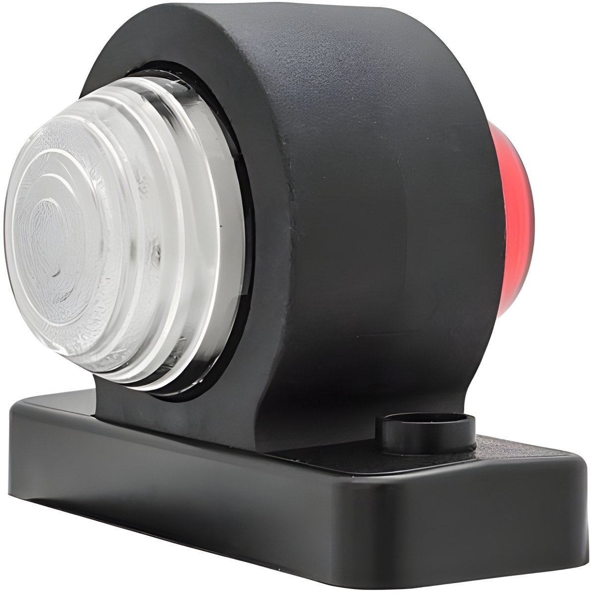 Breedtelamp - SIM - 3119 Small - 2.9 - 7.3cm - Wit/Rood - 12V-24V