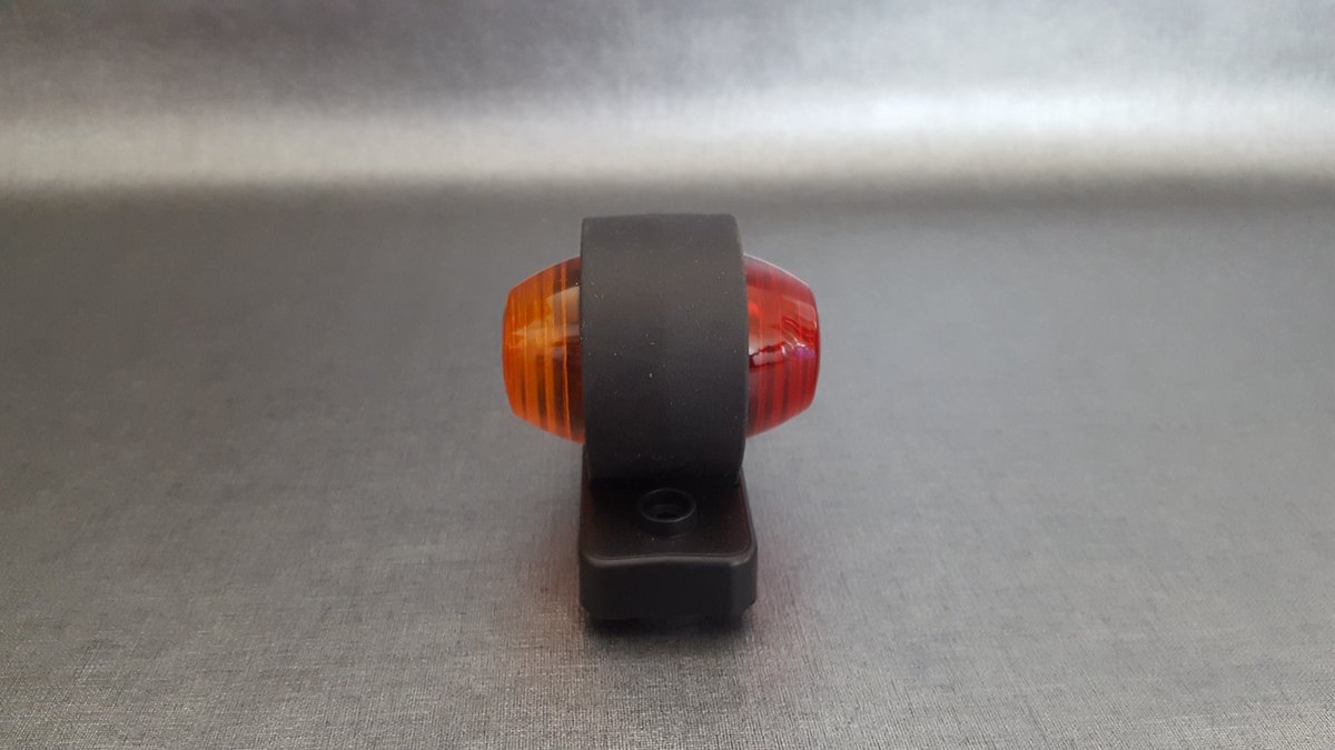 Breedtelamp - SIM - 3119 Small - 2.9 - 7.3cm - Amber/Rood - 12V-24V