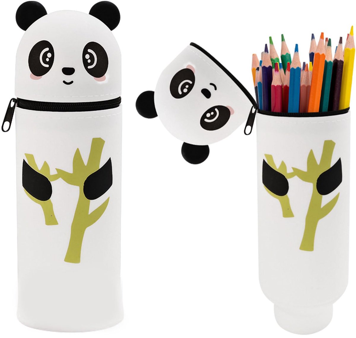 Siliconen Pennenzak - Grote Capaciteit Kawaii Etui - Voor School Kantoor & Studenten