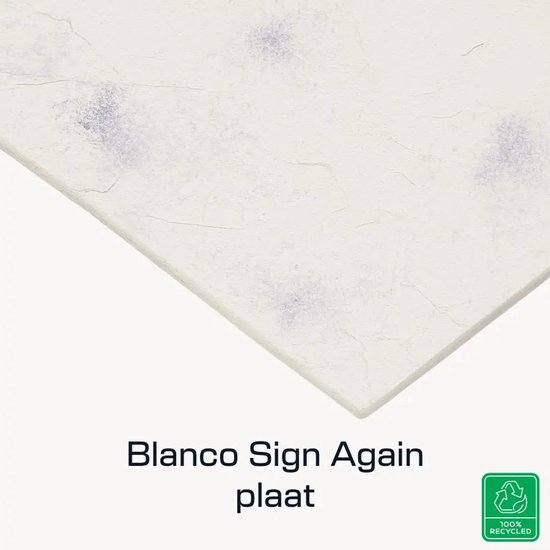 Bovengrondse brandkraan bord - Sign Again materiaal - 30 x 30 cm