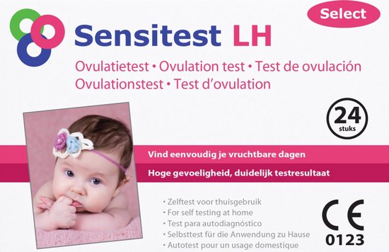 Sensitest Ovulatietest Dipstick – 48 stuks – Gevoelige ovulatietesten – Vind eenvoudig je vruchtbare dagen & vergroot je kans op zwangerschap – Inclusief ovulatiekalender & handleiding