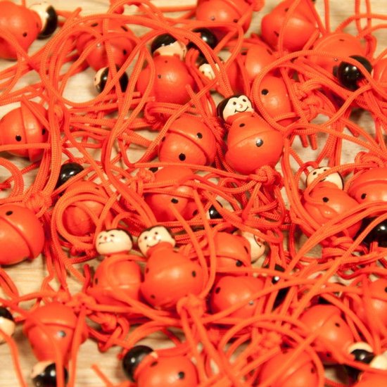 Poupée Lucky Ladybug > 15 mm | 10 pièces