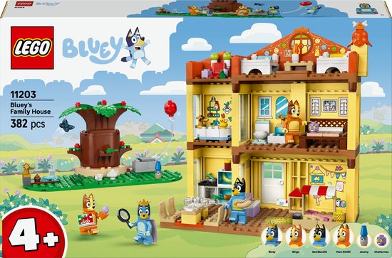 LEGO® Bluey: Huis van Bluey en haar Familie Speelset - 11203