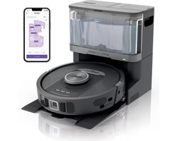 Shark PowerDetect NeverTouch Pro - 2-in-1 Robotstofzuiger en- Mop - Automatisch Leeg Systeem - 30 Dagen Onderhouds Vrij - RV2800YEEU