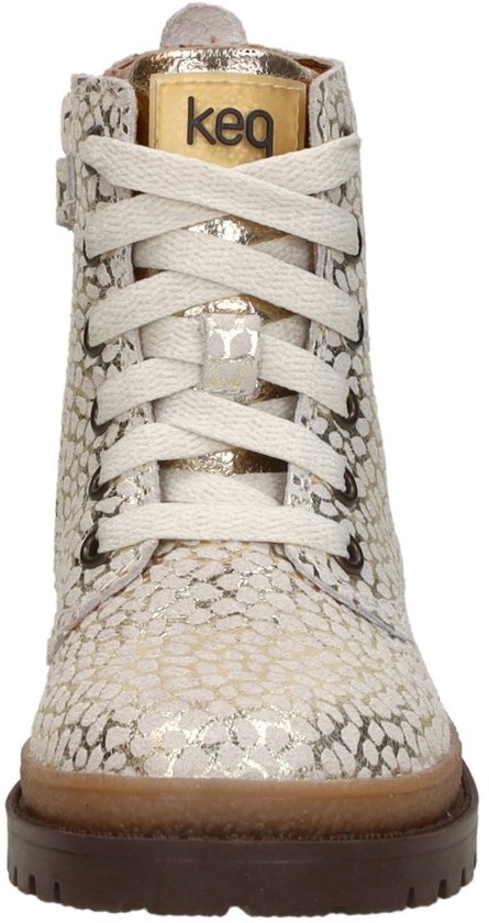 KEQ Chaussure à lacets haute Chaussure à lacets haute - couleur or - Taille 23