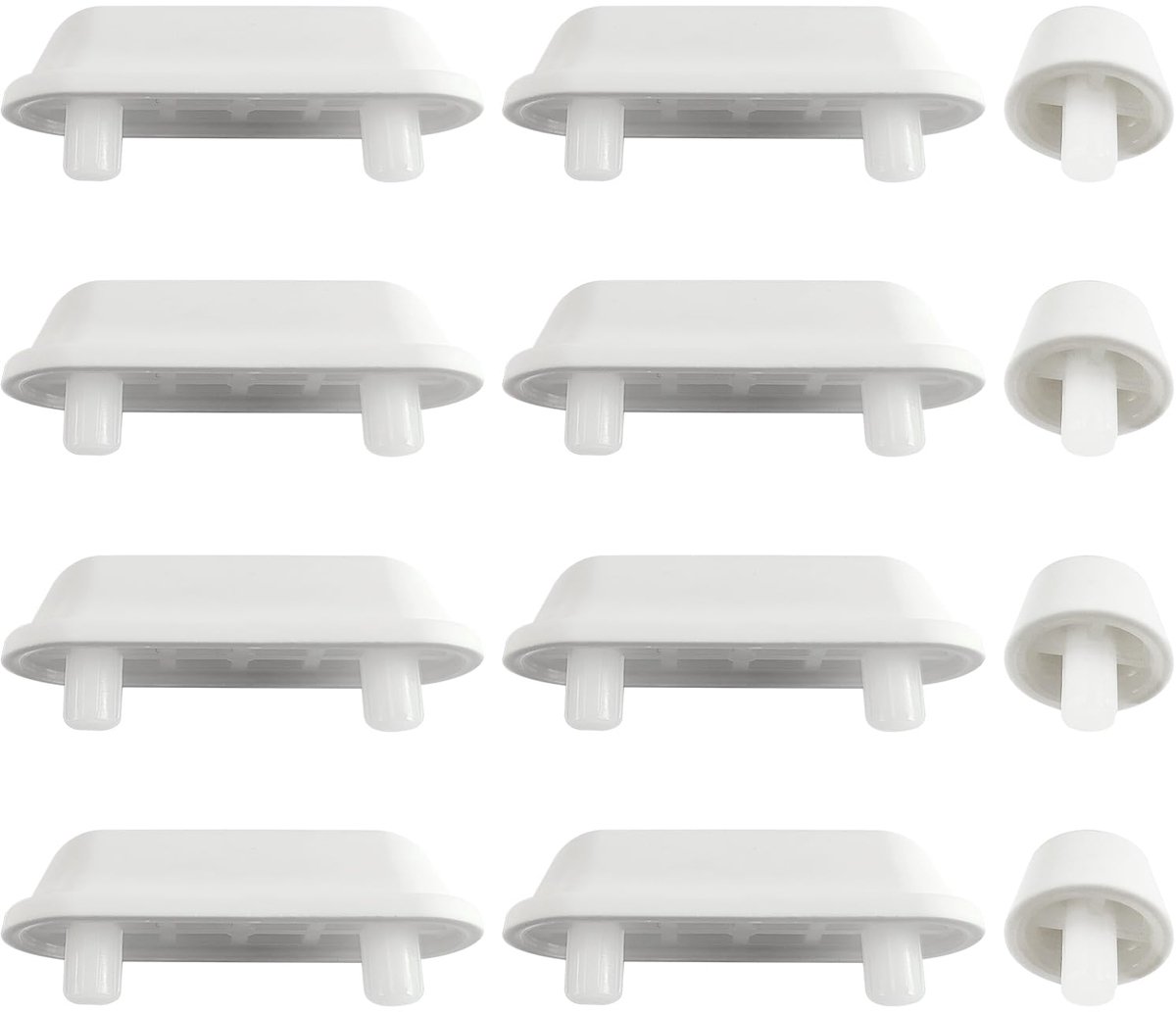 12 Stuks WC-bril Buffers - Schokabsorberende Dempers voor Houten Toiletzitting
