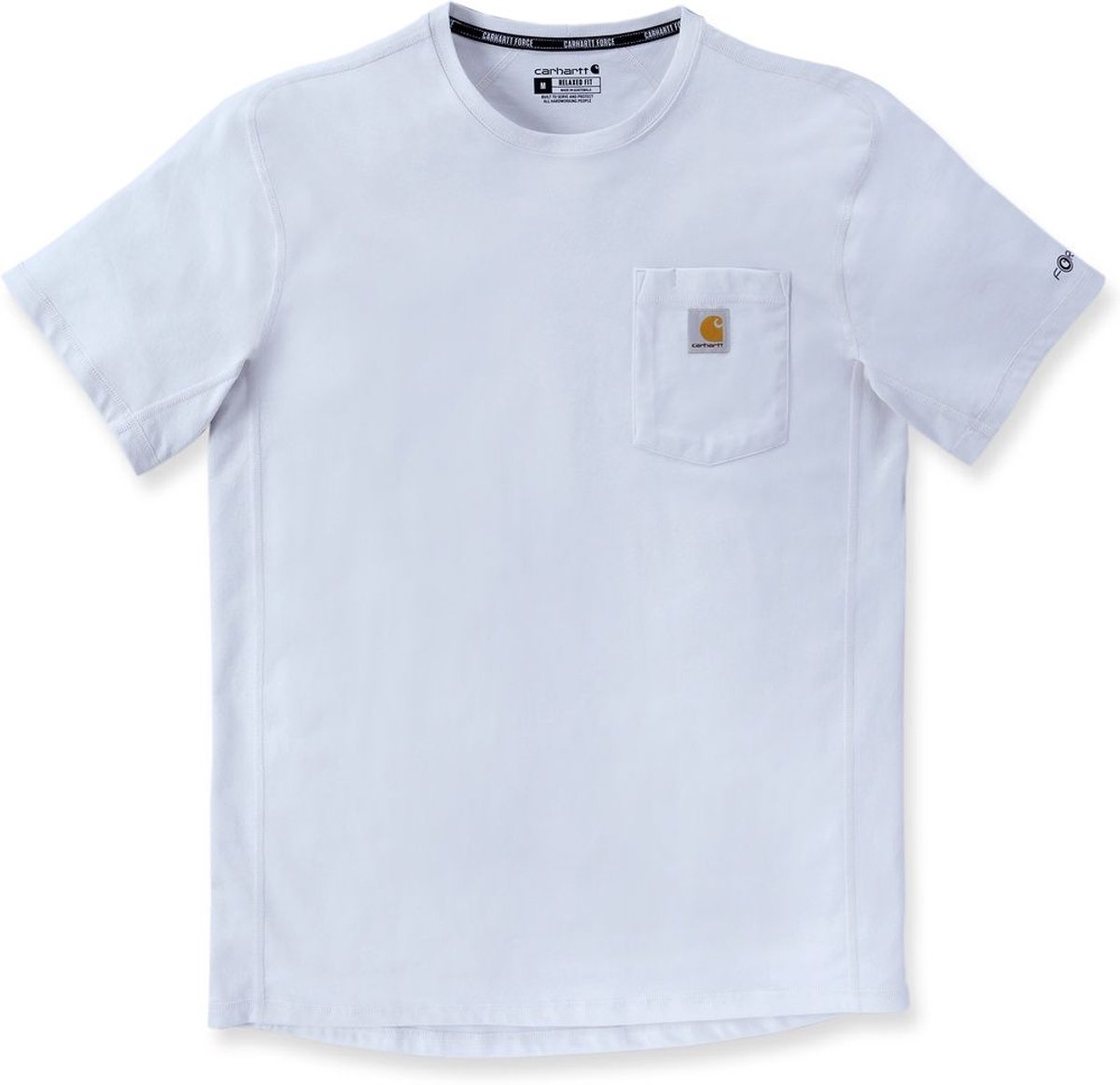 Carhartt Force Pocket S/S T-Shirt 106652 -M Wit