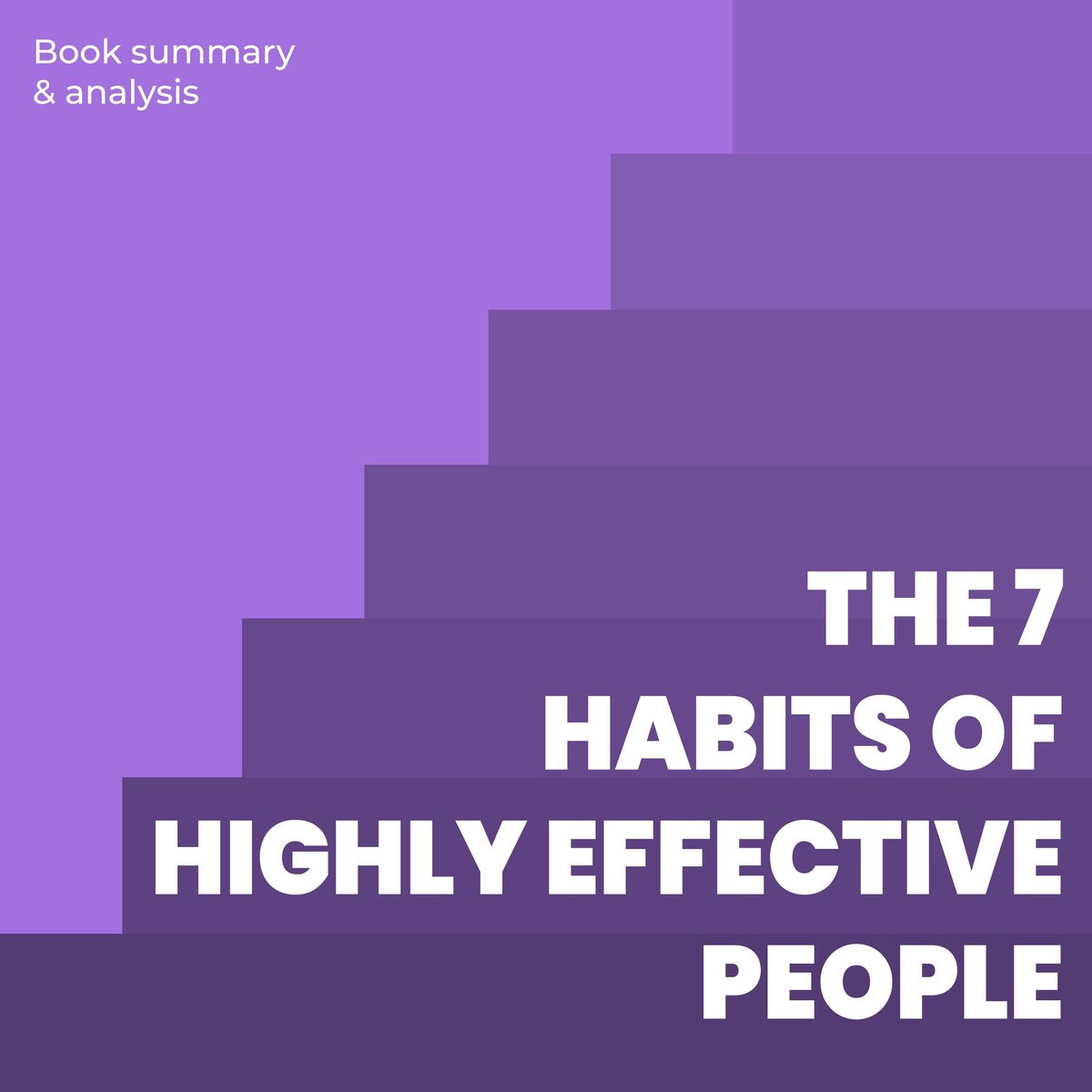 Omslag van The 7 Habits of Highly Effective People