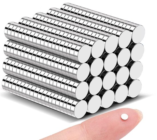 200 stuks Magneten Sterk, 8x3mm Magneet Extra Sterk, Kleine