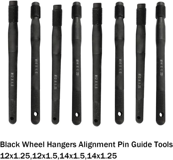 Wheel guide alignment pins - tire replacement tool - M14 x 1.5 | bol