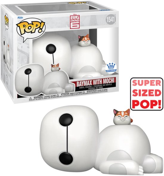 Funko Pop! Disney: Big Hero 6 - Baymax With Mochi #1541 Special Edition Exclusive