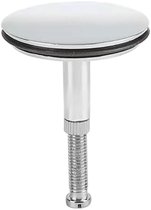 Ibenzoa® Afvoerstop voor Badkuip - 43mm, Roestvrij Staal, Universeel