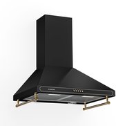 Victoria afzuigkap 60 cm retro design 644,5 m³/h 2 ledlampen