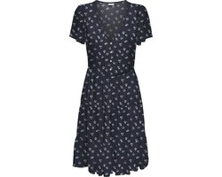 JDY - JDYSEZEN LIFE S/S BUTTON DRESS WVN DIA - Dames - Mini jurken