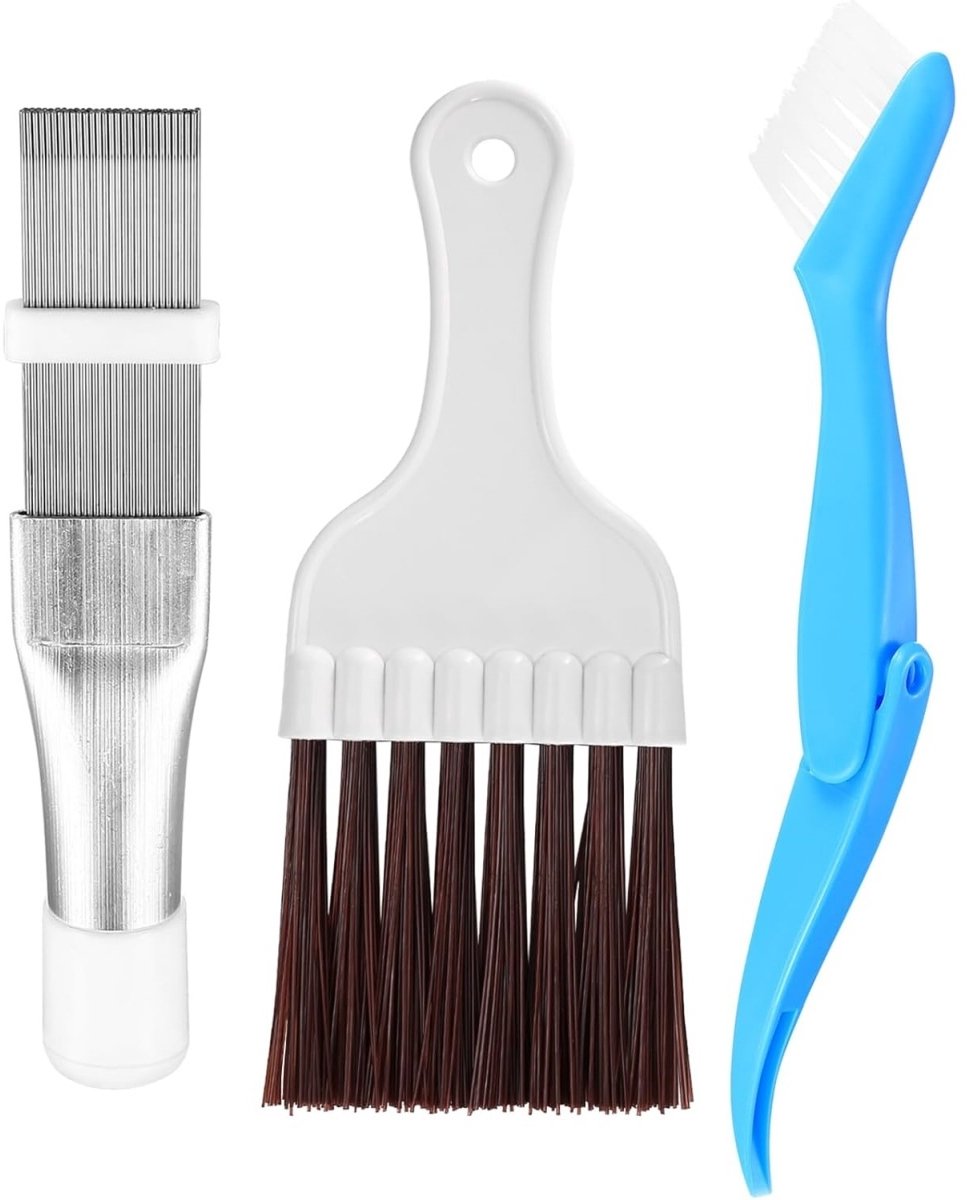 EXCITAT Aircokam - Condensorreinigingskam - Aircocondensorvinkam - Airco Cleaner Borstel - Airconditioning Reiniger Kam - 3-pack