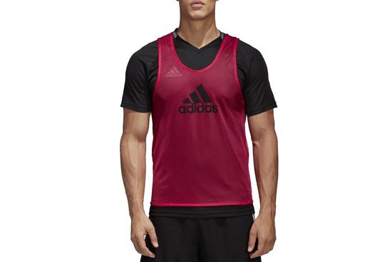 adidas Trainingshesje - Maat XL - roze/rood | bol.com