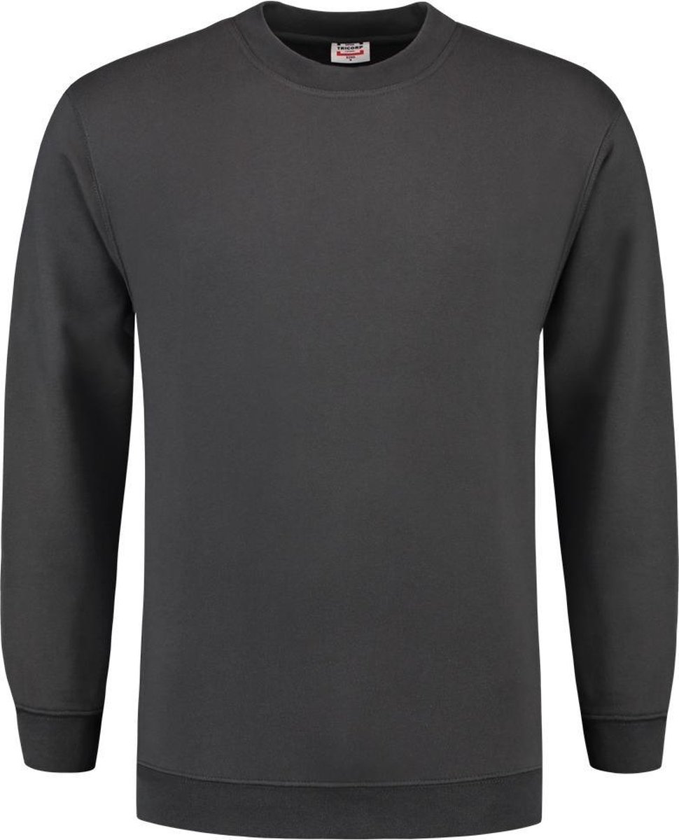 Tricorp casual sweater/trui - 301008 - donkergrijs - Maat XS