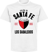 Colon de Santa Fe Established T-Shirt - Wit - L