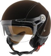 MT Soul Retro helm Leer bruin