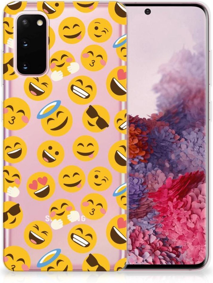 Back Cover voor Samsung Galaxy S20 TPU bumper Emoji