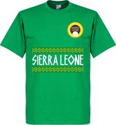 Sierra Leone Team T-Shirt - Groen  - L