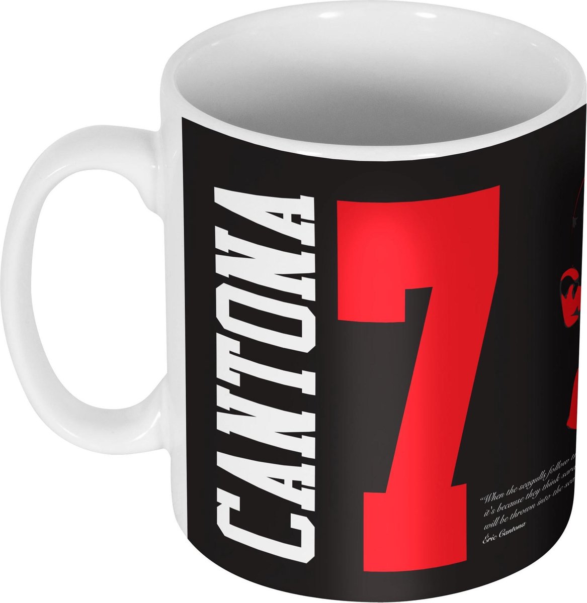 Eric Cantona 7 Silhouette Mok