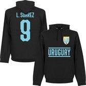 Uruguay Suarez 9 Team Hooded Sweater - M