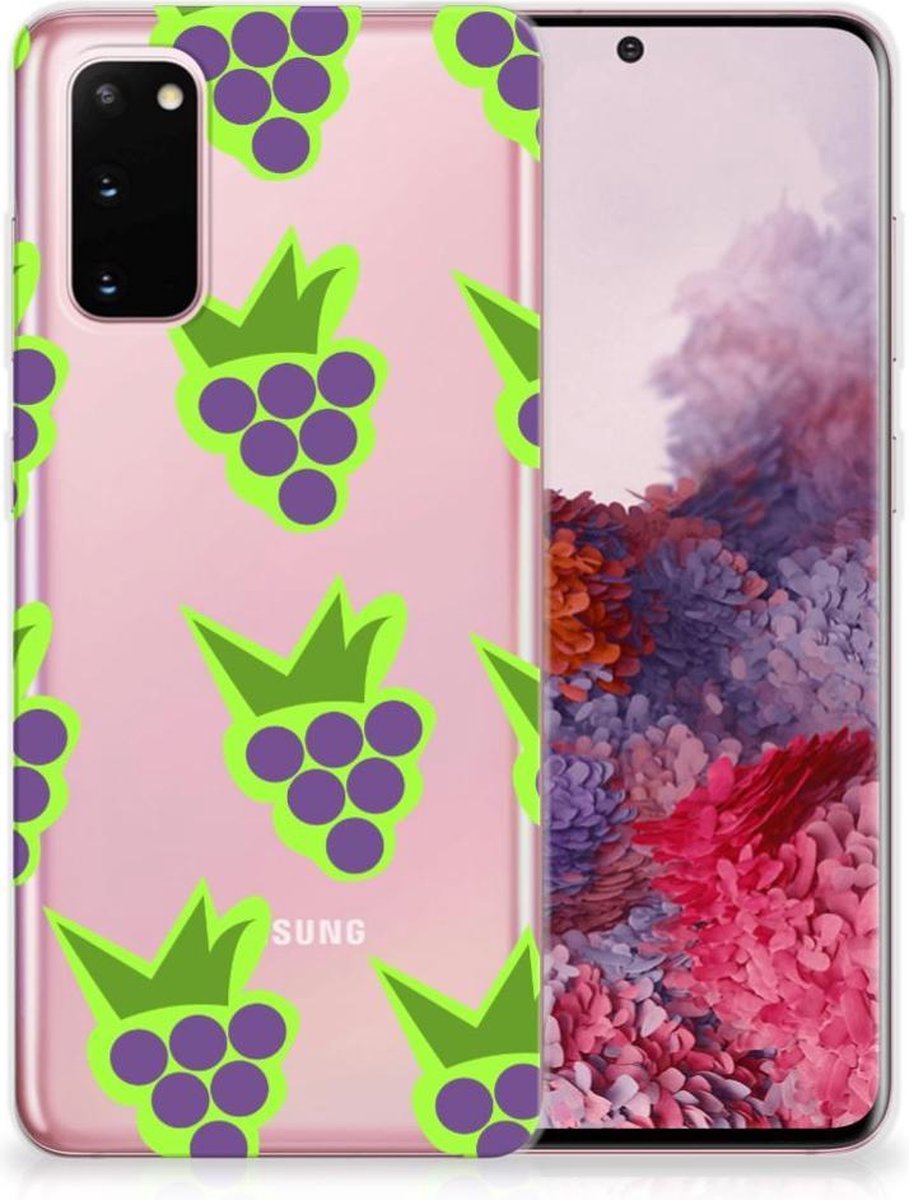 Samsung Galaxy S20 Siliconen Case Druiven