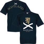 Scotland the Brave T-Shirt - Navy - 3XL