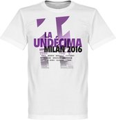 La UnDecima Real Madrid Winners T-Shirt - XXL