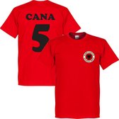 Albanië Cana Badge T-Shirt - XS