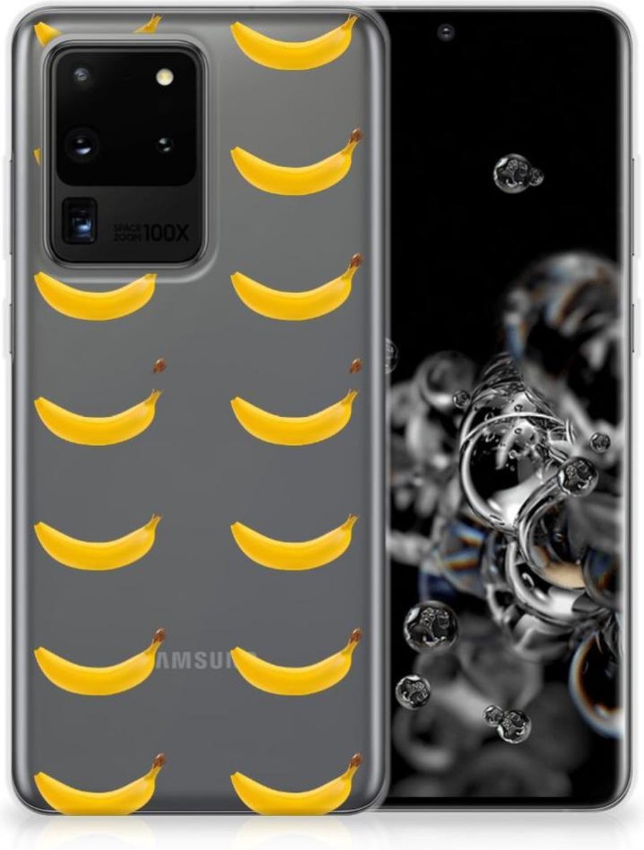 Samsung Galaxy S20 Ultra Siliconen Case Banana