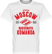 Spartak Moskou Established T-Shirt - Wit - S