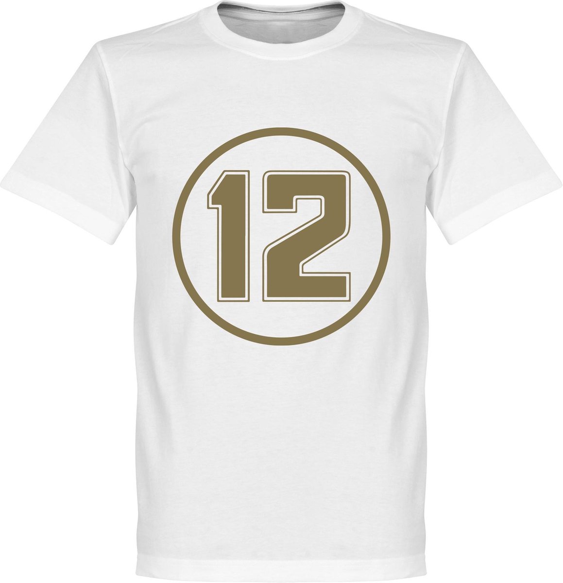 Senna 12 Retro T-Shirt - Wit  - XXXL