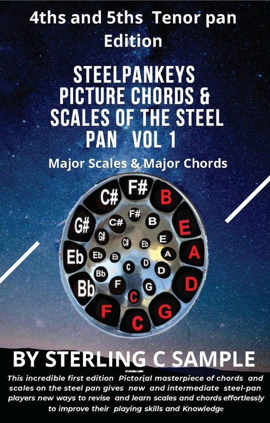 Steel Pan Keys Picture Chords & Scales of The Steel Pan Vol 1 (ebook), Sterling C....