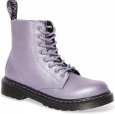 Dr. Martens - Meisjes Laars 1460 J Metallic Diva Lavender Metallic Virginia - Paars - Maat 29