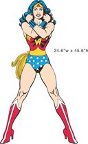 Roommates Muurstickers Wonder Woman Vinyl 19 Stuks