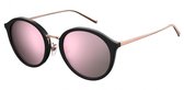 Marc Jacobs Zonnebril Dames Rond Rosegoud/zwart