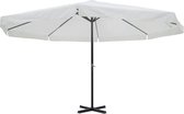 Parasol Samos 500 cm aluminium wit