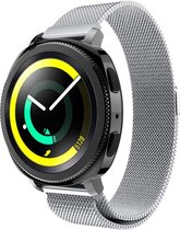 watchbands-shop.nl Bracelet en acier inoxydable - Montre Samsung Gear Sport/ Galaxy (42mm) - Argent
