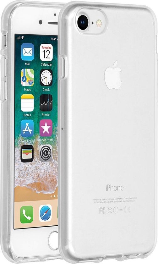 Gespierd Citaat Brengen iPhone 8 hoesje Transparant - iPhone SE 2020 hoesje - iPhone 7 hoesje -  iPhone SE 2022... | bol.com