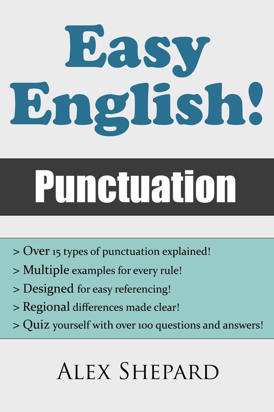 Easy English! Punctuation - cover