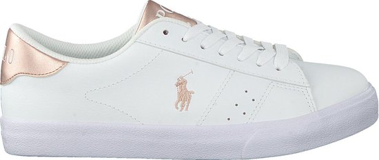 Uiterlijk bonen mouw Polo Ralph Lauren Meisjes Lage Sneakers Theron - Wit - Maat 38 | bol.com