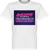 Awesome Since 1989 T-Shirt - Wit - 5XL