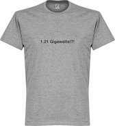 1.21 Gigawatts!?! T-Shirt - Grijs - XXXL