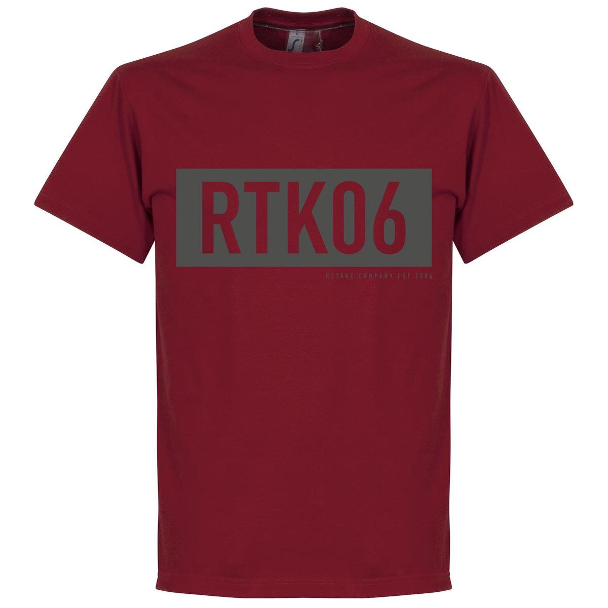 1200x1200.jpg Retake RTK06 Bar T-Shirt - Rood - XL - Afbeelding 1