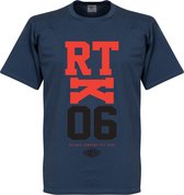 Retake RTK06 T-Shirt - Denim Blauw - L